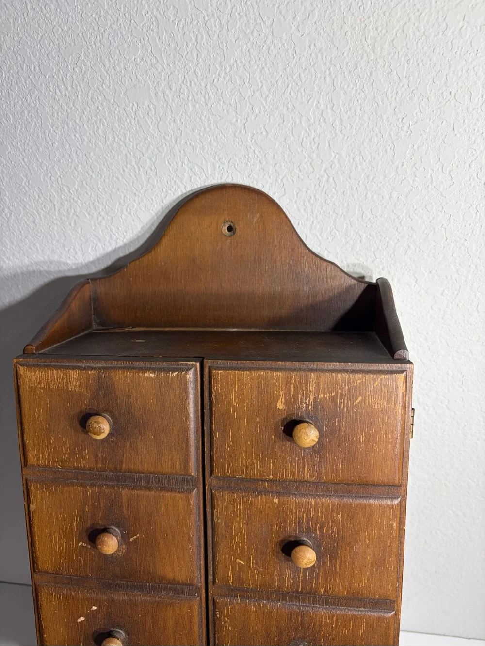 Vintage Cottagecore Shaker Apothecary Spice Wooden Wall Storage
